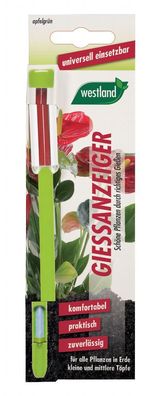 WESTLAND® Gießanzeiger für Blumenerde, 16 cm apfelgrün