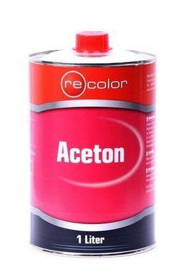 Aceton Recolor hervorragenes Säuberungs- und Lösungsmittel 1 Liter