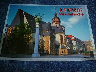 2723/ Ansichtskarte-Leipzig-Nikolaikirche