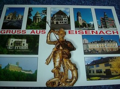 2750/ Ansichtskarte-Gruss aus Eisenach