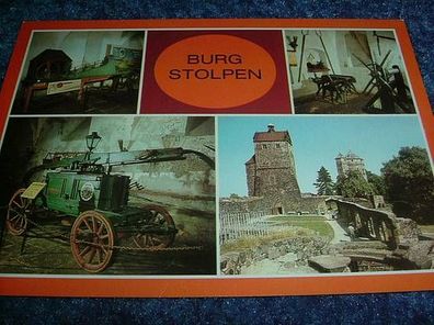 2756/ Ansichtskarte-Burg Stolpen-Kreis Sebnitz