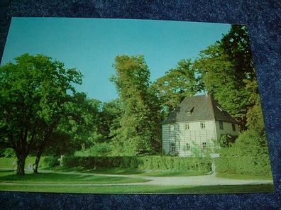 2767 Ansichtskarte-Weimar Goethes Gartenhaus