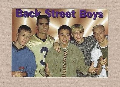 Back Street Boys - Autogrammkarte
