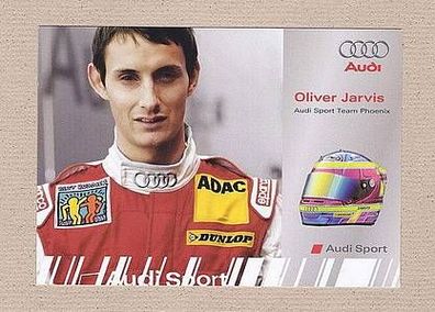 Oliver Jarvis (Audi Sport Team Phoenix ) - Originalautogrammkarte