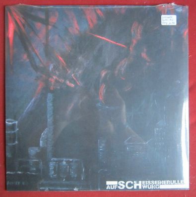 scheißediebullen - Aufschwung Vinyl LP Meta Matter Records - Preszspanplatten farbig