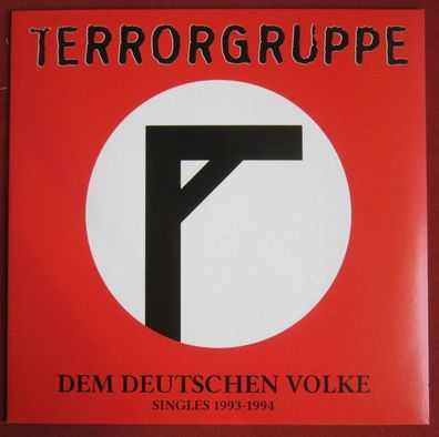 Terrorgruppe Dem Deutschen Volke Singles 1993-1994 Vinyl LP Plastic Bomb Records
