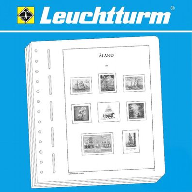 Leuchtturm SF-Vordruckblätter Aland 1984-2022 (310995)