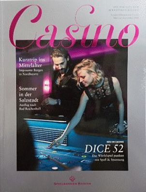 CASINO Magazin Spielbanken Bayern Heft März bis September 2018