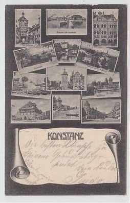 44190 Mehrbild Ak Konstanz am Bodensee 1906