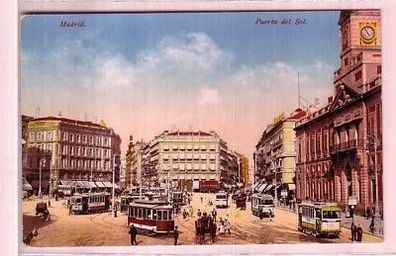 44853 Ak Madrid Spanien Puerta del Sul um 1910