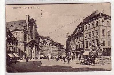 44805 Ak Bamberg Grüner Markt 1912