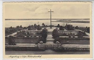 44399 Ak Angersburg Ostpreussen Heldenfriedhof um 1940