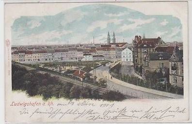 44290 Ak Ludwigshafen am Rhein Totalansicht 1901