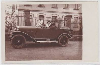 44536 Foto Ak altes Automobil Car Marke Opel um 1920