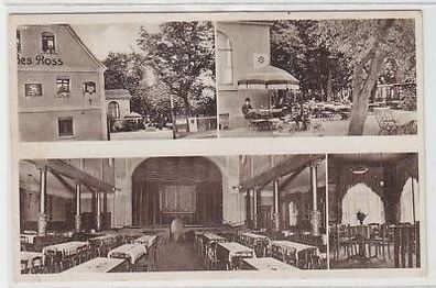 44428 Ak Gruß aus Großdeuben Gasthof "Weißes Roß" 1940
