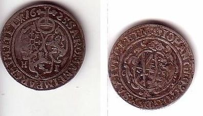 1/24 Taler Silber Münze Sachsen 1625 HI