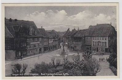 44651 Ak Bad Frankenhausen Anger mit Oberkraeme um 1930