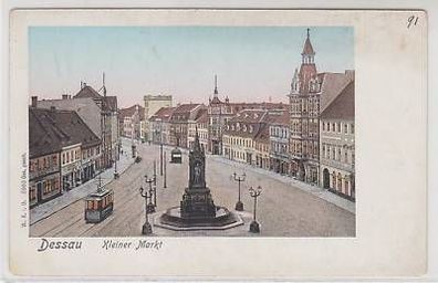 44652 Ak Dessau kleiner Markt um 1900