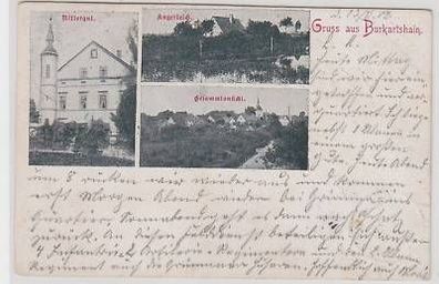 44719 Mehrbild Ak Gruß aus Burkartshain 1902