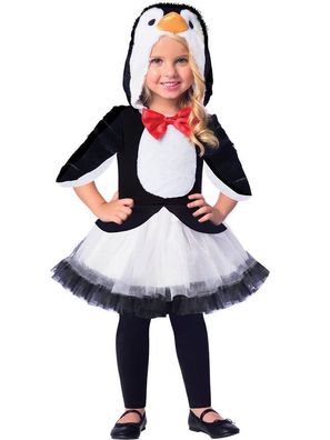 Amscan Süßes Pinguin Tieren Kostüm 98-128Tierenkostüm