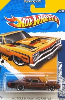 Spielzeugauto Hot Wheels 2012 Super-T-Hunt* Dodge Coronet Super Bee 1969