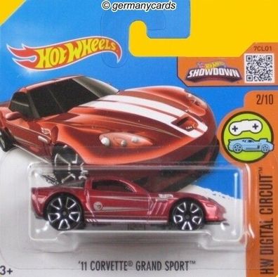 Spielzeugauto Hot Wheels 2016 T-Hunt* Corvette Grand Sport 2011