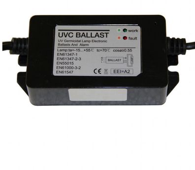 Vorschaltgerät für UV-Lampe 16W