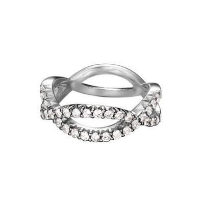 Esprit Damen Ring Silber Infinity Zirkonia ESRG92332A1