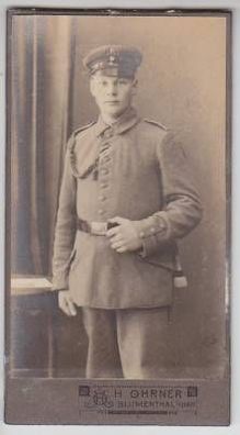40762 Foto Soldat Blumenthal Regt.75 um 1915