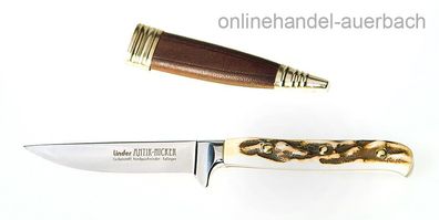 LINDER Antik-Nicker Carbonstahl Messer Jagdmesser