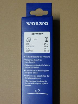Original Volvo Wischerblätter vorne für XC60 / / S/ V60 / / V/ XC70 / / S80 32237897