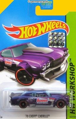 Spielzeugauto Hot Wheels 2014 Super-T-Hunt* Chevrolet Chevelle 1970