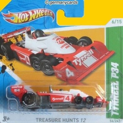 Spielzeugauto Hot Wheels 2012 T-Hunt* Tyrrell P34