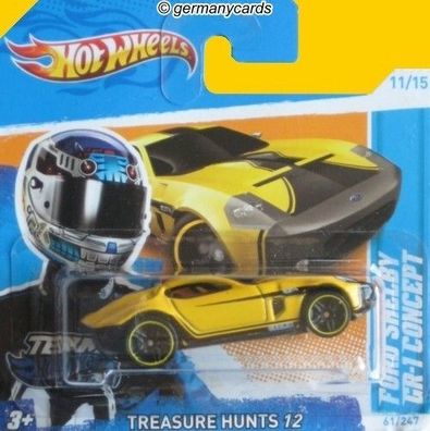 Spielzeugauto Hot Wheels 2012 T-Hunt* Ford Shelby GR-1 Concept