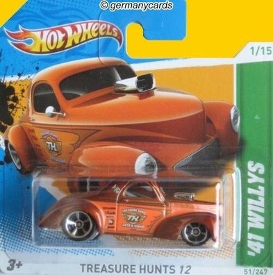 Spielzeugauto Hot Wheels 2012 T-Hunt* Chrysler Willys 1941