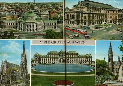 Wien - Gruß aus Wien (2) gelaufen aus Nachlass -al-