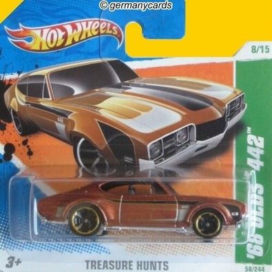 Spielzeugauto Hot Wheels 2011 T-Hunt* Olds 442 1968