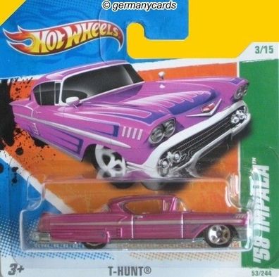 Spielzeugauto Hot Wheels 2011 T-Hunt* Chevrolet Impala 1958