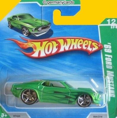 Spielzeugauto Hot Wheels 2010 T-Hunt* Ford Mustang 1969