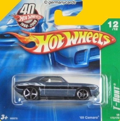 Spielzeugauto Hot Wheels 2008 T-Hunt* Chevrolet Camaro 1969
