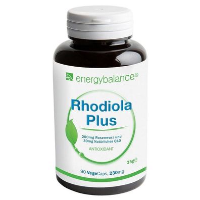 EnergyBalance Rhodiola Plus Q10, 90 Kapseln