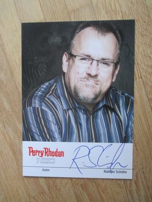 Perry Rhodan Autor Rüdiger Schäfer - handsigniertes Autogramm!!!
