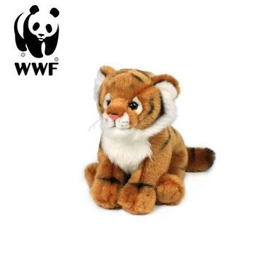 WWF Plüschtier Tigerbaby (19cm) lebensecht Kuscheltier Stofftier Tiger Raubtier
