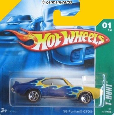 Spielzeugauto Hot Wheels 2007 T-Hunt* Pontiac GTO 1969