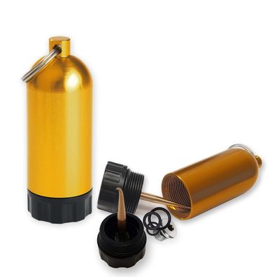 Scubapro O-Ring Flasche Gold - Schlüsselanhänger Tauchflasche