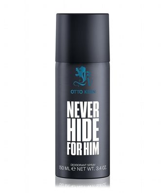 Otto Kern Never Hide for him Deodorant Spray 150 ml