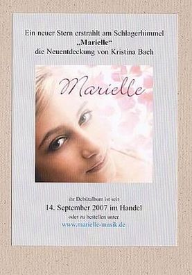 Marielle - Originalautogrammkarte