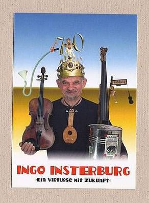 Ingo Insterburg( verstorben ) - Originalautogrammkarte