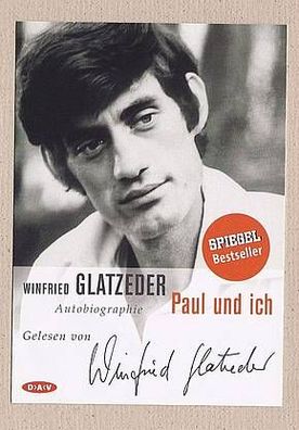 Winfried Glatzeder - Originalautogramm