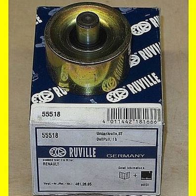 Ruville 55518 Umlenkrolle z.B. für verschiedene Renault